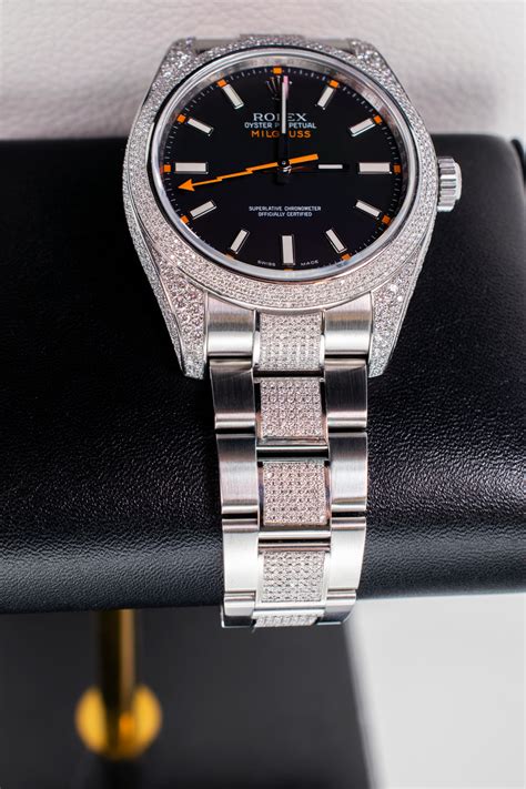 rolex milgauss black venom